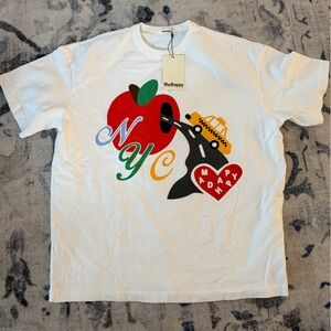 Madhappy White NYC Graphic Tee